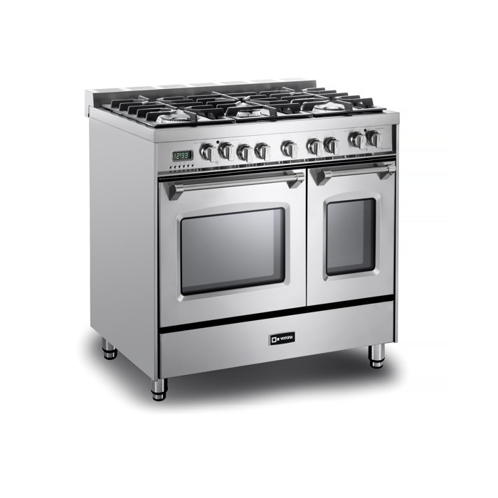 Verona Prestige 36" 4.9 cu. ft. Freestanding Dual Fuel Range & Reviews
